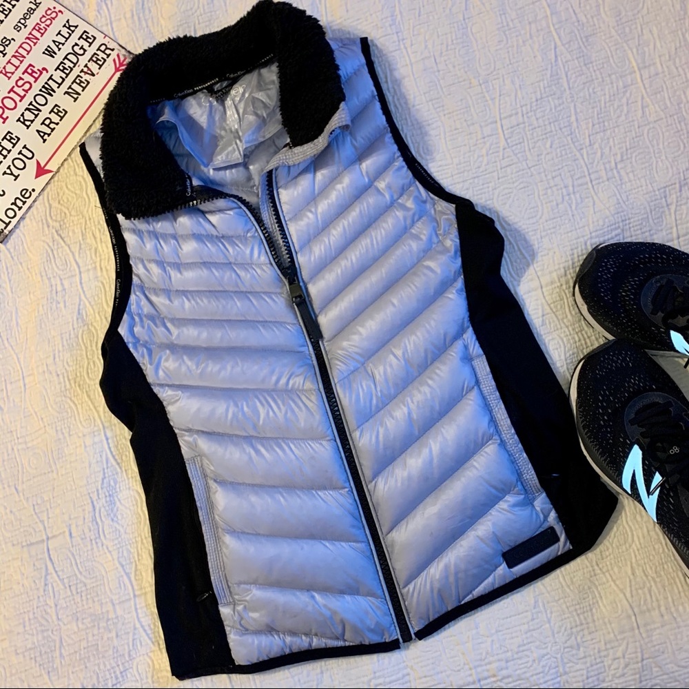 Calvin Klein Performance Colorblock Puffer Vest